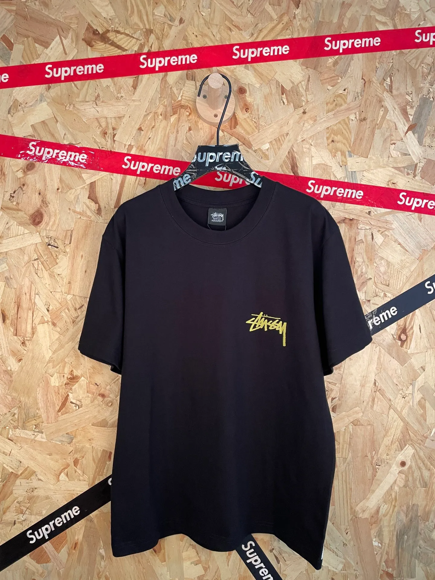 ：8183 STUSSY Same Style T ：Black White size：S-XXL